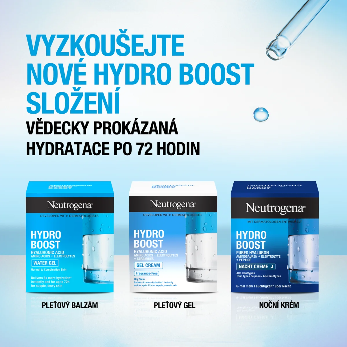 Neutrogena Hydro Boost Koncentrovaný pleťový balzám 50 ml