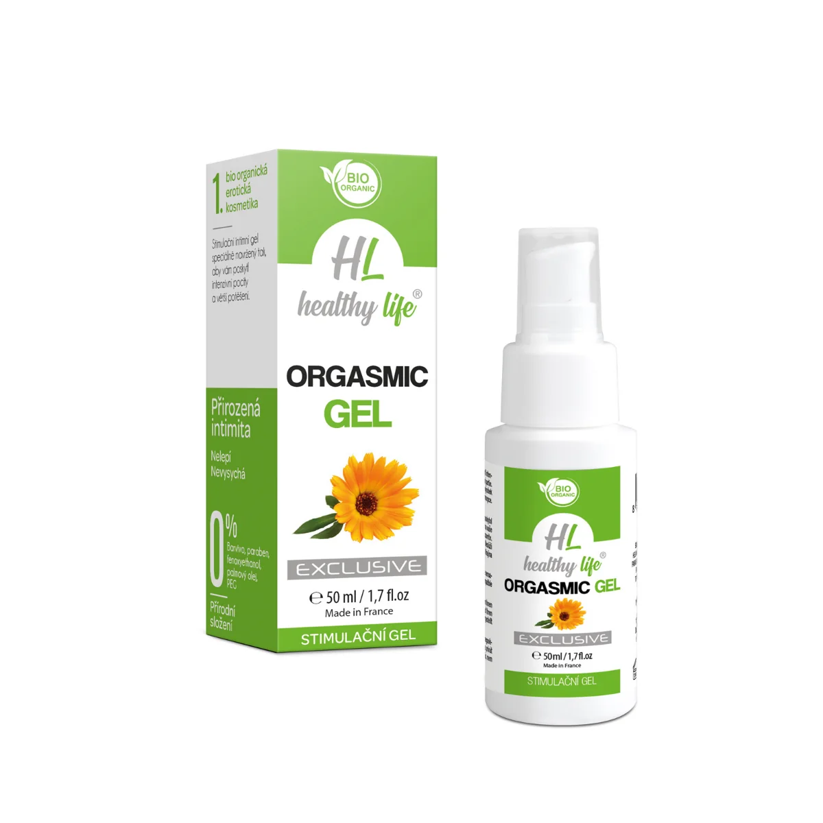 Healthy life Stimulační gel 50 ml