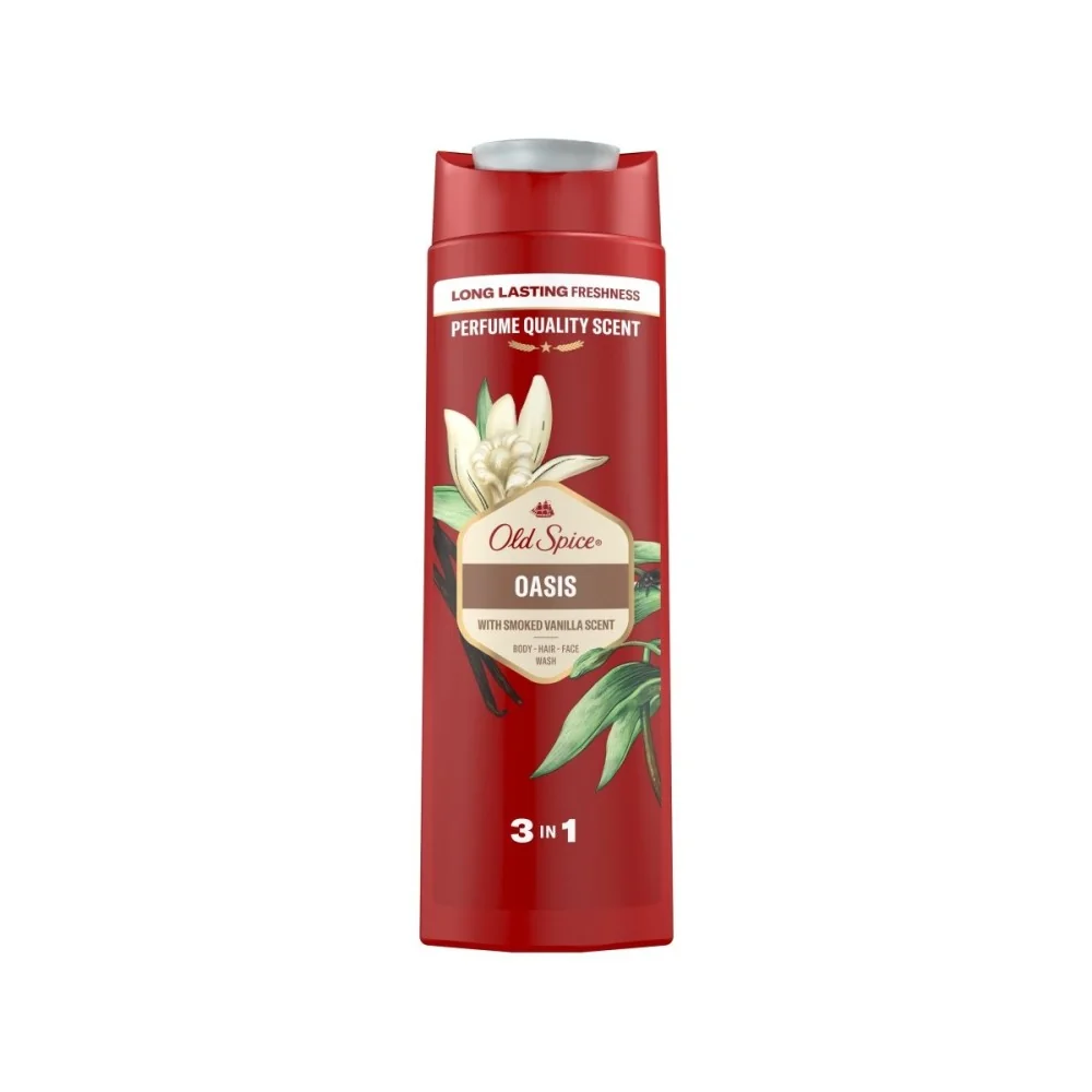 Old Spice Oasis Pánský sprchový gel a šampon 400 ml