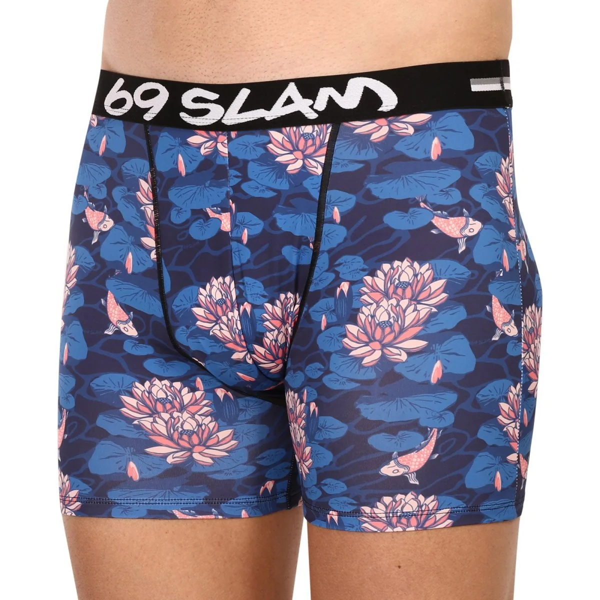 69SLAM Pánské boxerky fit lotus koy dylan (MBYLTK-PO) M 