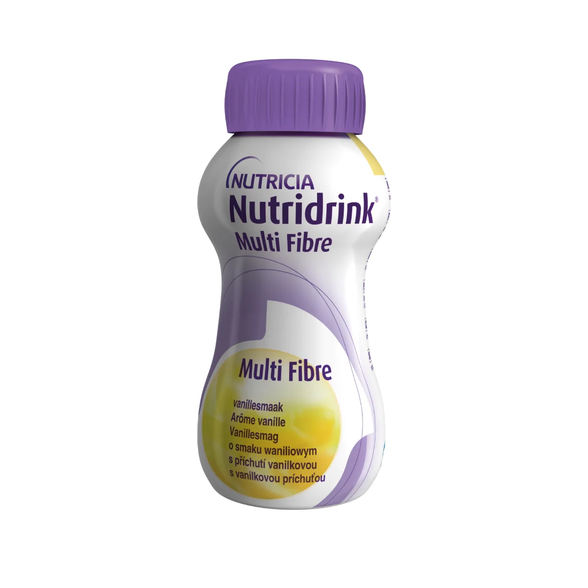 Nutridrink Multi Fibre s příchutí vanilkovou 4x200 ml