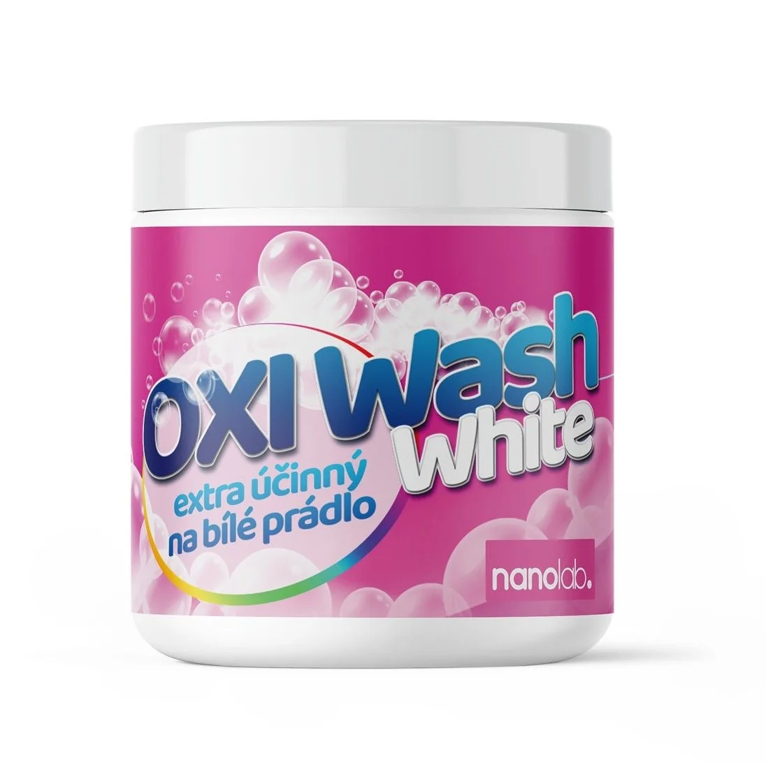 Nanolab OXI Wash Extra účinný na bílé prádlo 500 g