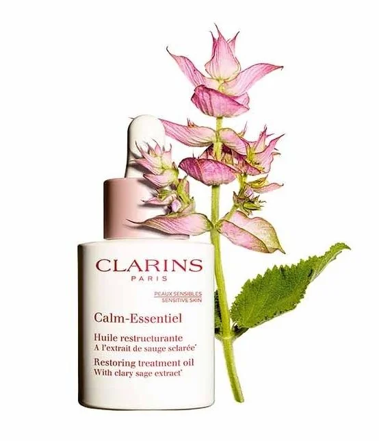 Clarins Calm Essentiel Restoring Treatment Oil pleťový olej 30 ml