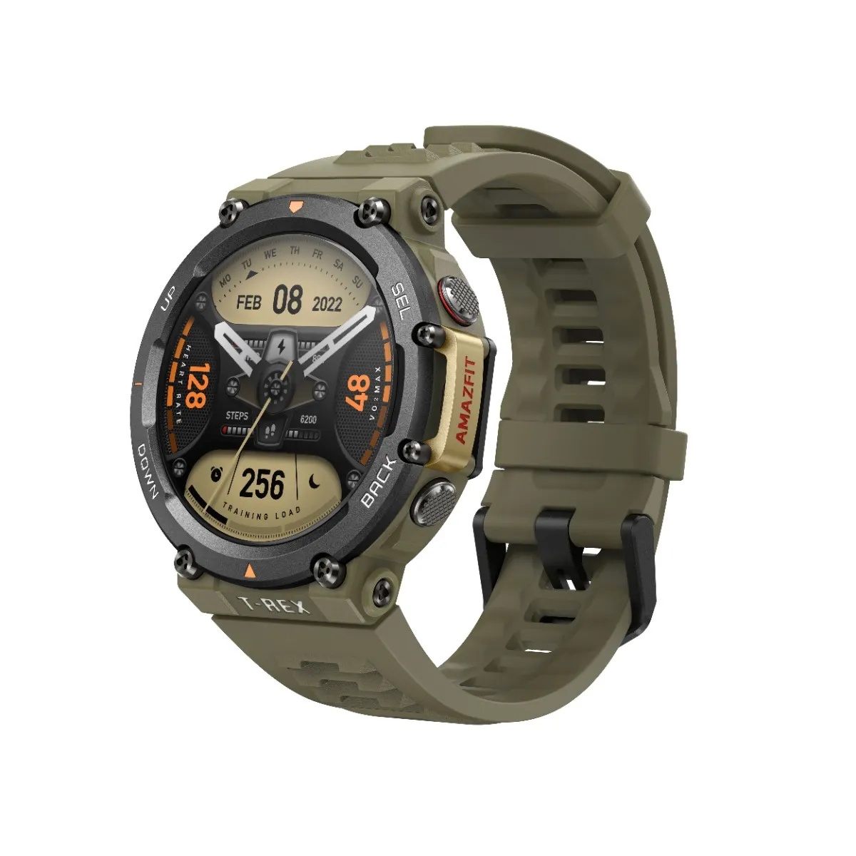 Amazfit T-Rex 2 Wild Green chytré hodinky