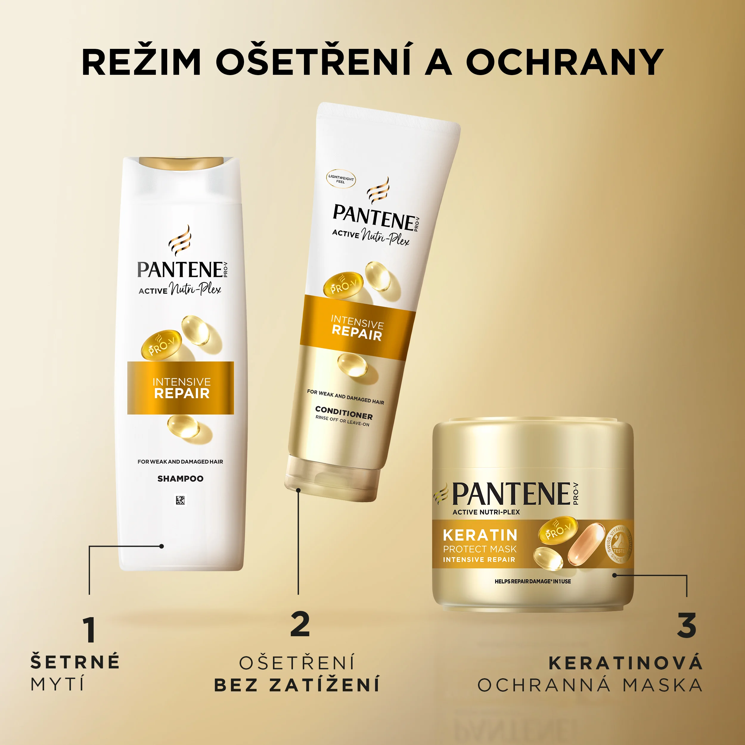 Pantene Pro-V Intensive Repair kondicionér na poškozené vlasy 350 ml