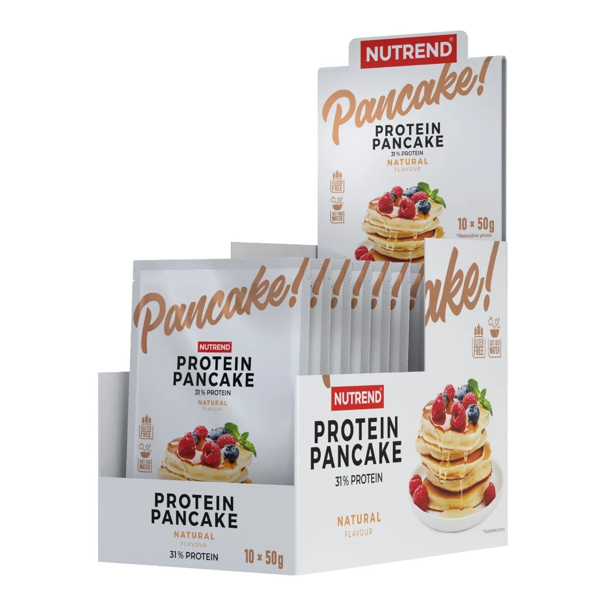 Nutrend Protein Pancake natural 10x50 g