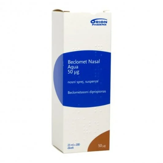 Beclomet Nasal aqua 50 mcg nosní sprej 23 ml