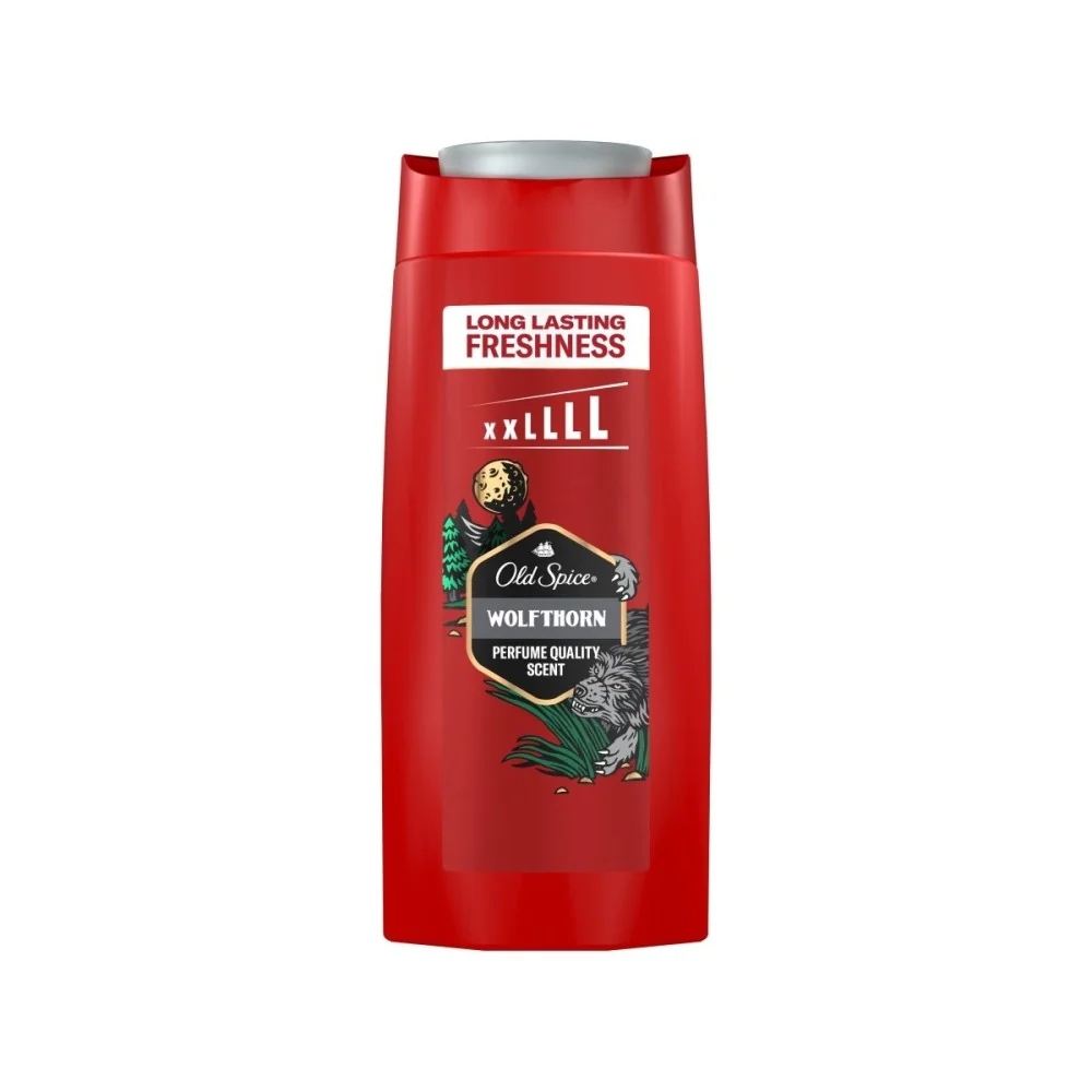 Old Spice Wolfthorn Pánský sprchový gel a šampon XXL 675 ml