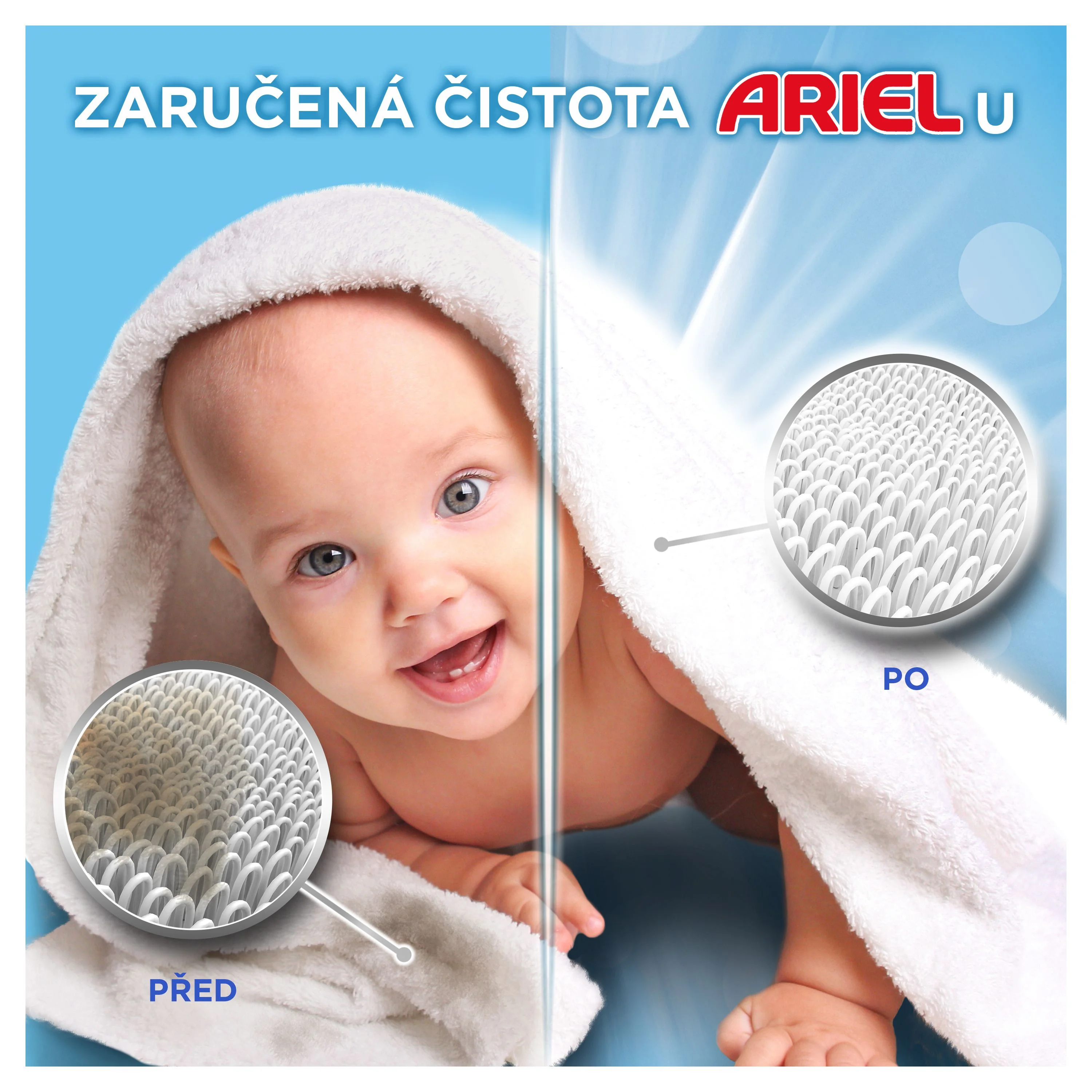 Ariel Sensitive Prací gel 3 l 60 praní