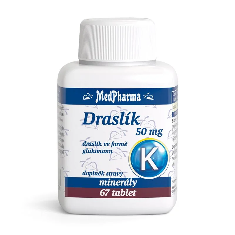 MedPharma Draslík 50 mg 67 tablet