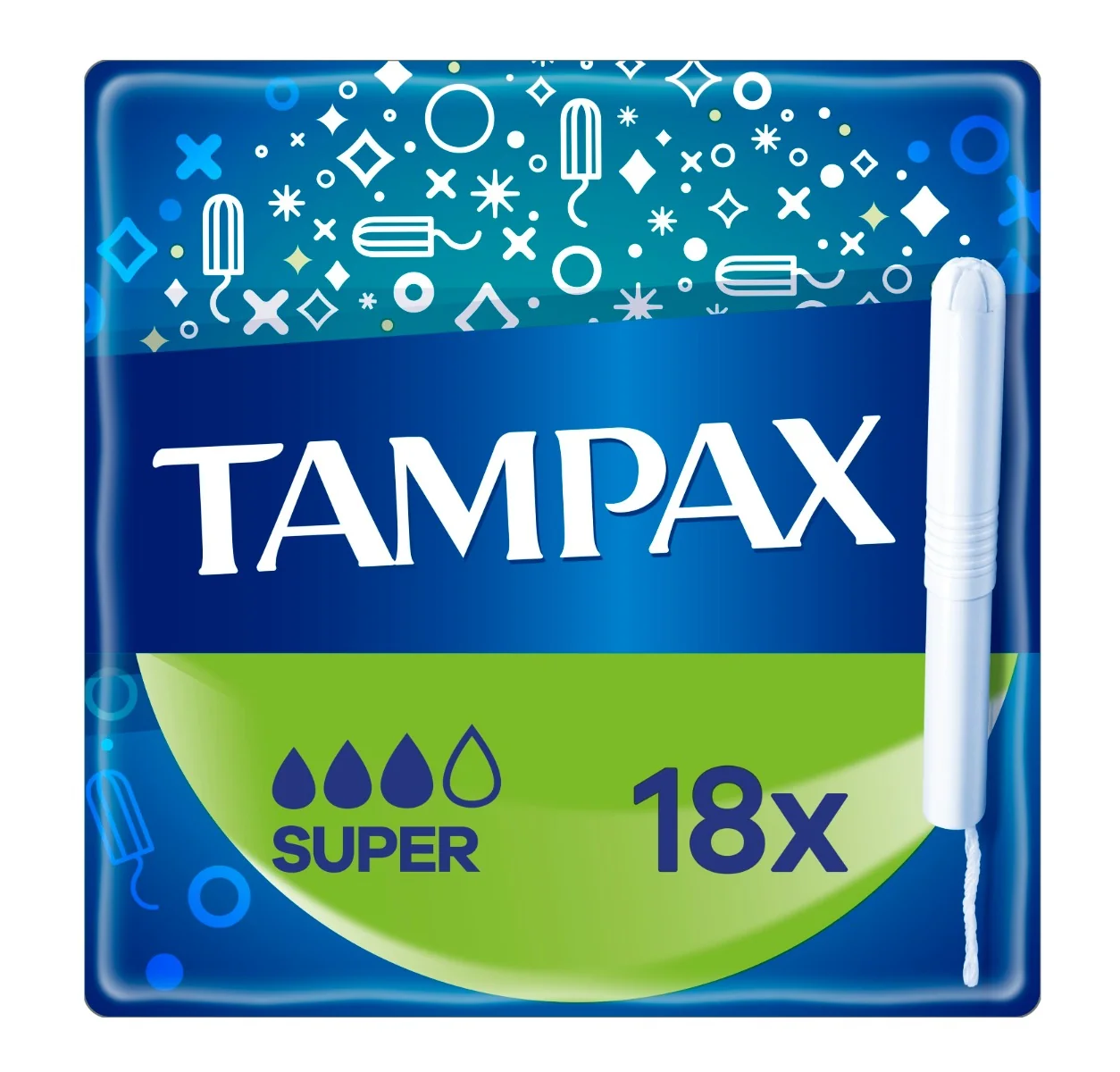 Tampax Super tampony 18 ks