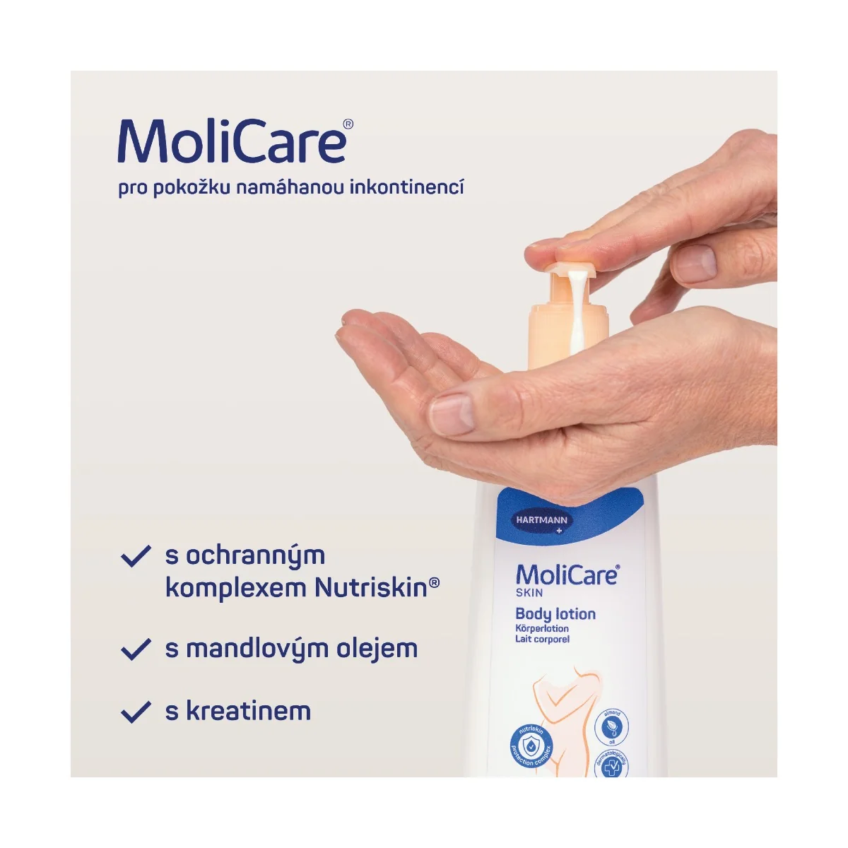 MoliCare Skin Tělové mléko 500 ml