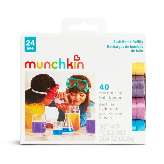 Munchkin Tablety do koupele 24m+ 40 ks