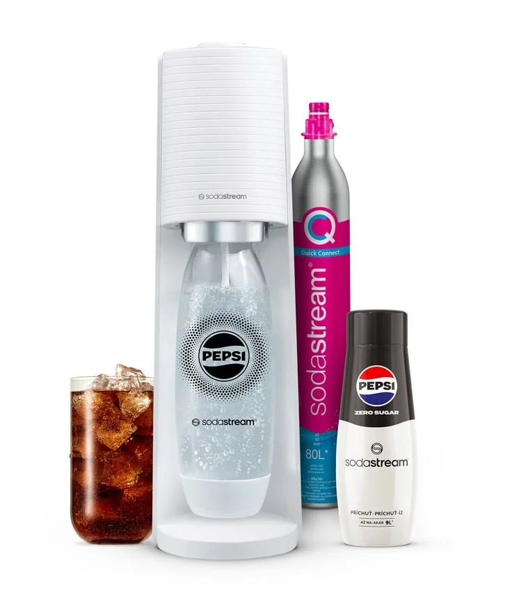 SODASTREAM TERRA Pepsi Zero Mpack výrobník perlivé vody White