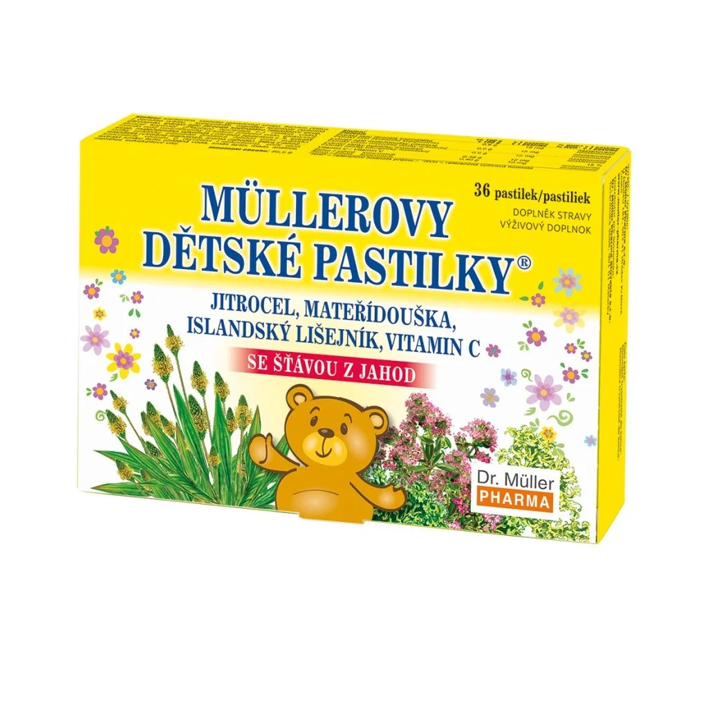 Dr. Müller Müllerovy dětské pastilky 36 pastilek