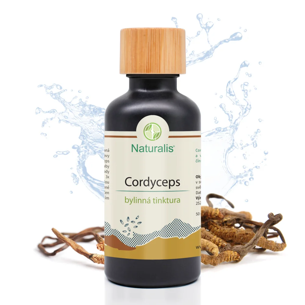 Naturalis Cordyceps bylinná tinktura 50 ml