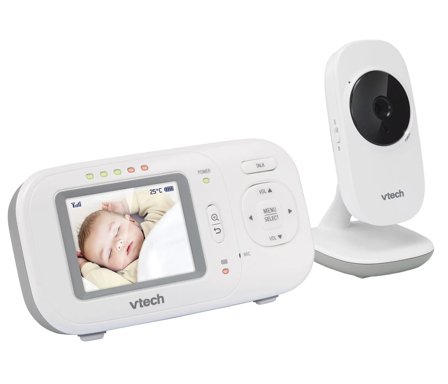 VTECH VM2251 Dětská video chůvička s barevným displejem 2,4" 