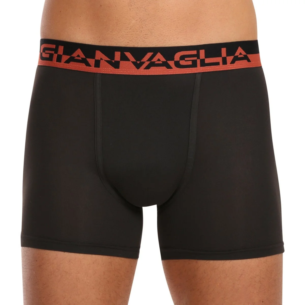 Gianvaglia 5PACK pánské boxerky černé (GVG-5008) M 