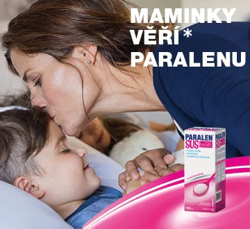 Maminky věří Paralenu. Paralen® SUS 24 mg/ml 