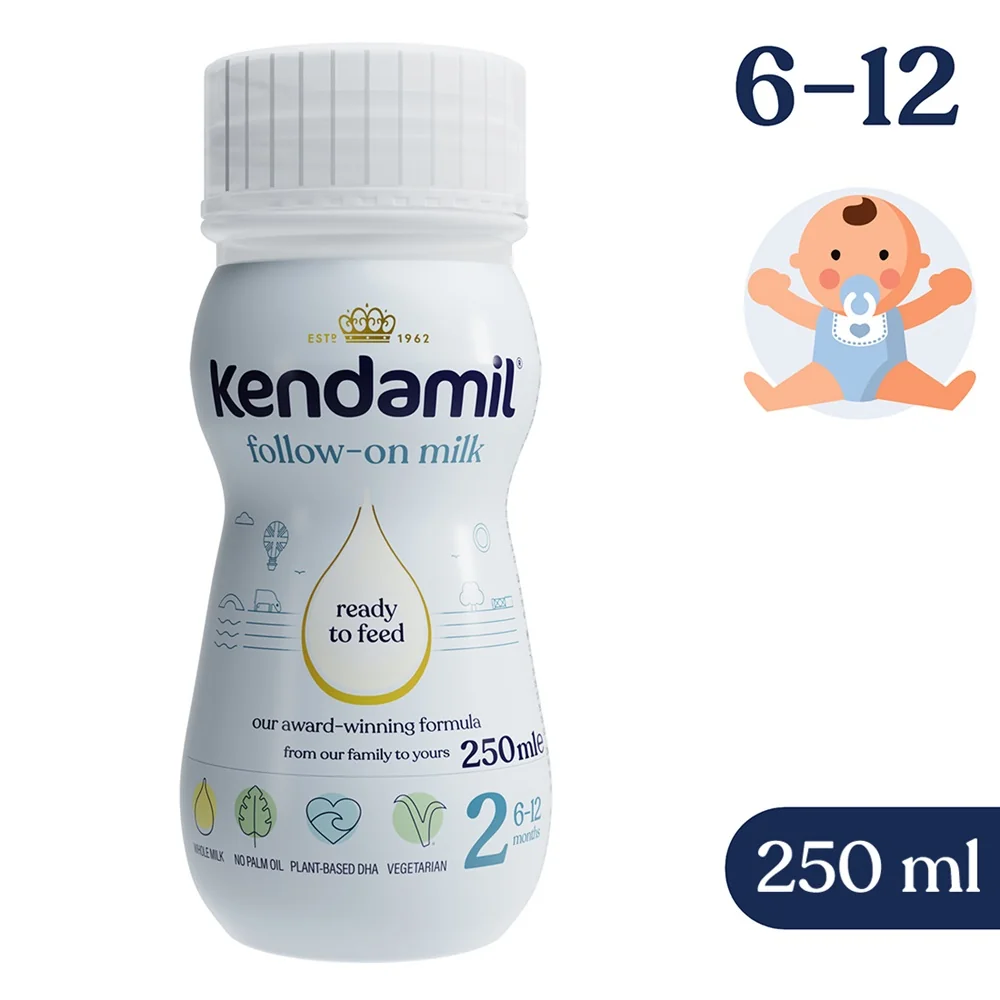 Kendamil Kojenecké pokračovací mléko tekuté 2 250 ml