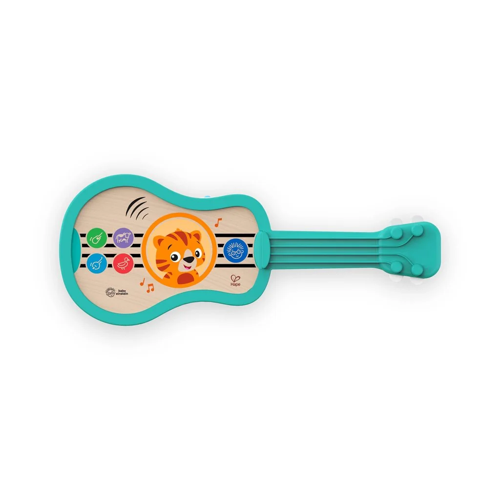 Baby Einstein Hračka hudební dřevěná ukulele Magic Touch HAPE 6m+ 