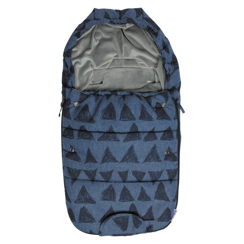 Dooky fusak Footmuff vel. S BLUE TRIBAL DeLuxe