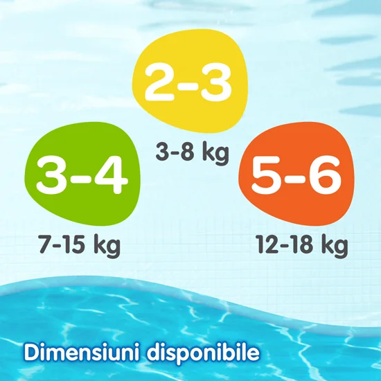 Huggies Little swimmers 7-15 kg koupací plenky 12 ks