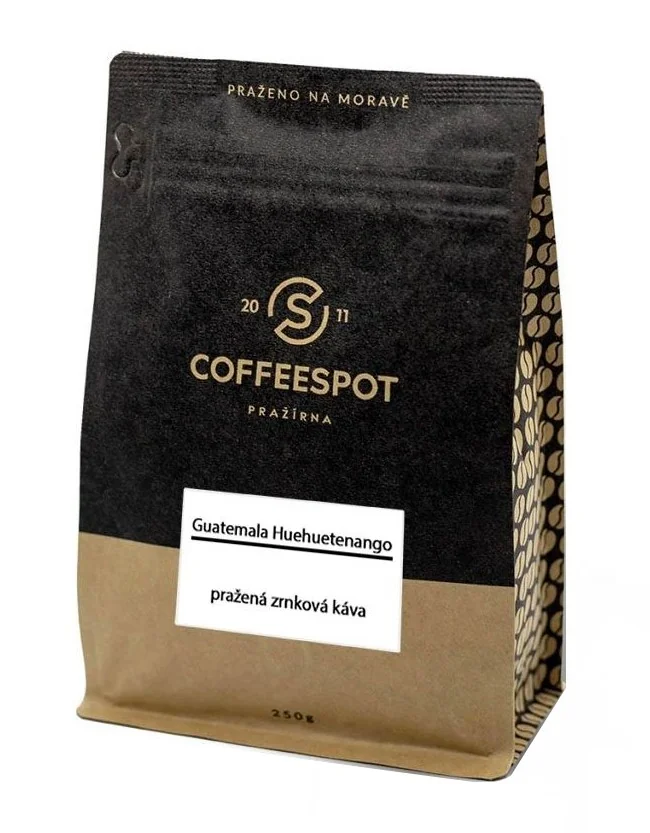 Coffeespot Guatemala Huehuetenango zrnková káva 250 g