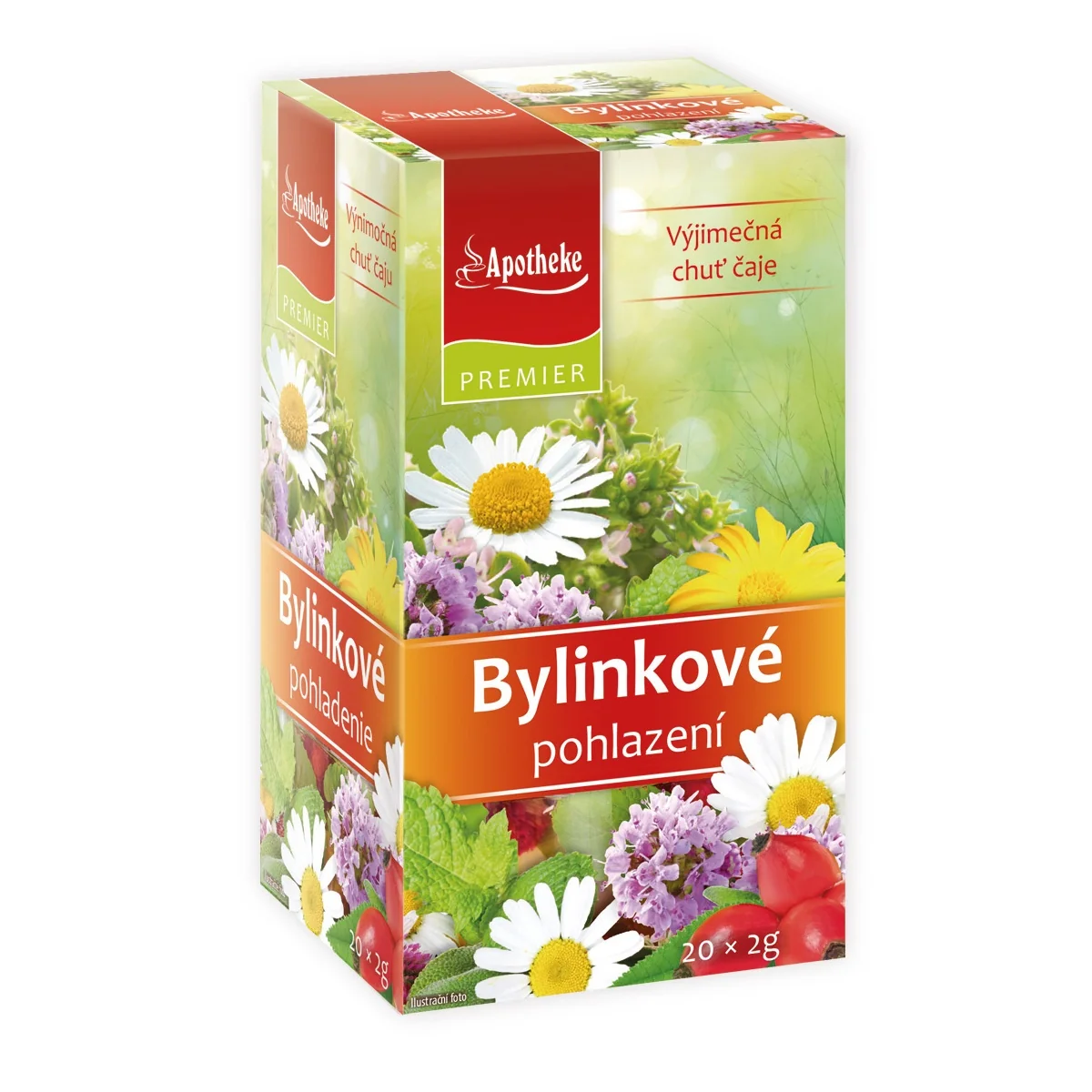 Apotheke Bylinkové pohlazení nálevové sáčky 20x2 g