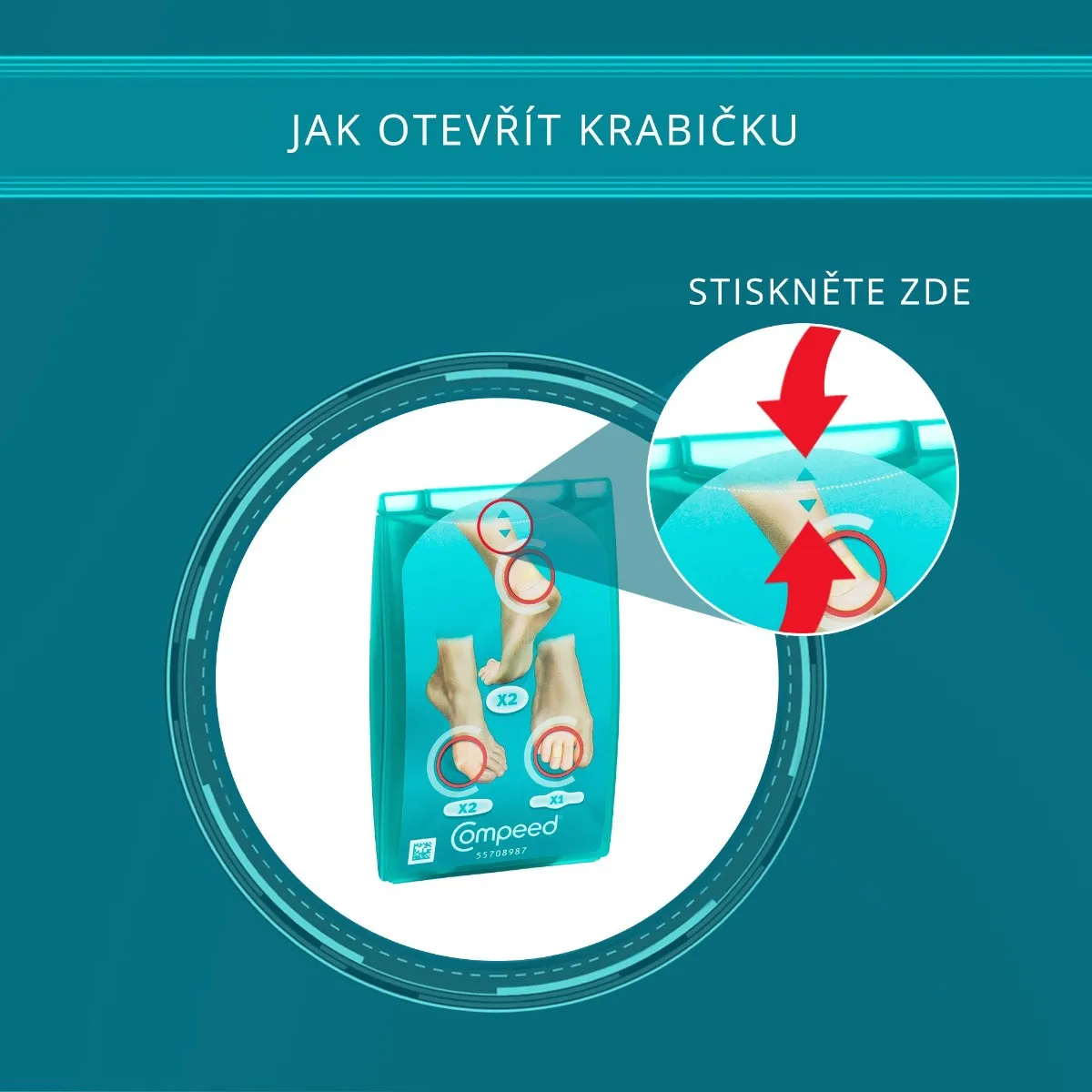 Compeed Náplasti na puchýře mix 5 ks