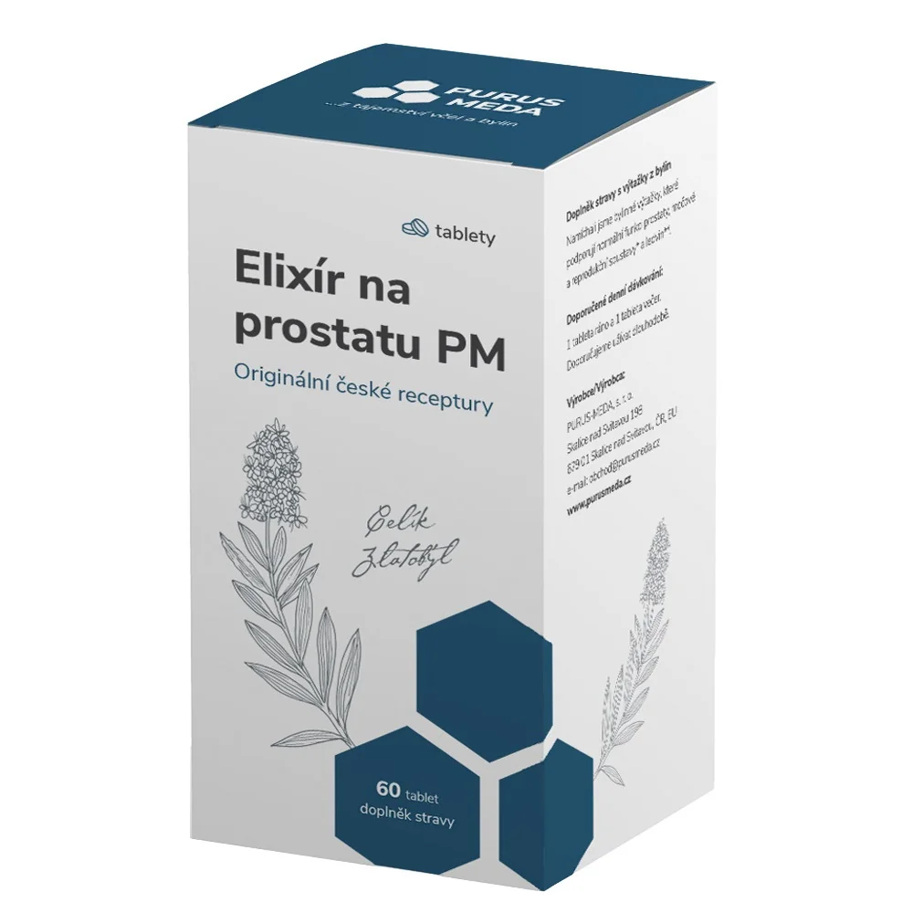 PM Elixír na prostatu 60 tablet