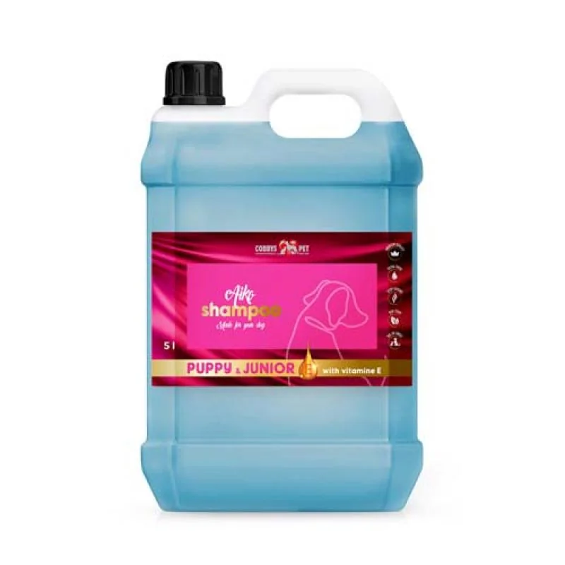 Cobbyspet AIKO PUPPY & JUNIOR SHAMPOO 5L šampon pro štěňata