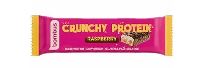 Bombus Crunchy Protein Raspberry 50 g