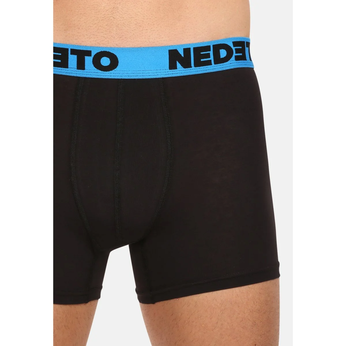 Nedeto 3PACK pánské boxerky černé (3NB002) XL 