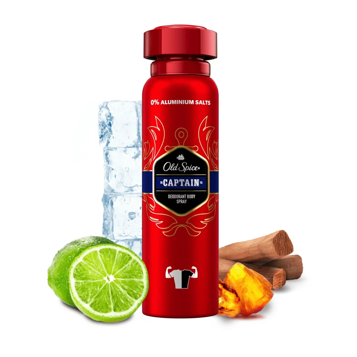 Old Spice Captain Pánský deodorant ve spreji 150 ml