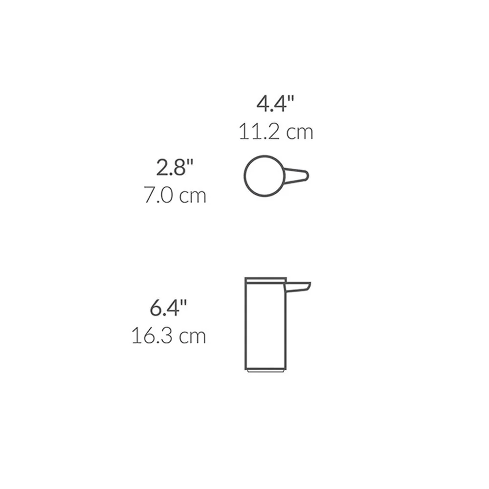 Simplehuman Bezdotykový dávkovač mýdla dobíjecí 266 ml kartáčovaná nerez ocel