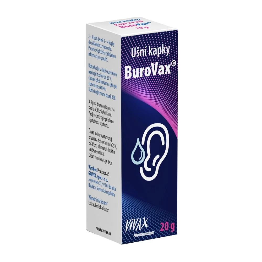 BuroVax Ušní kapky 20 g