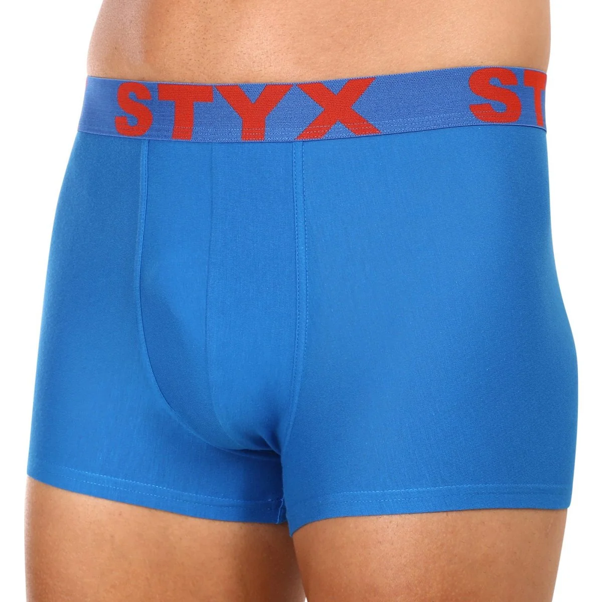 Styx 3PACK pánské boxerky sportovní guma modré (3G1167) XL 