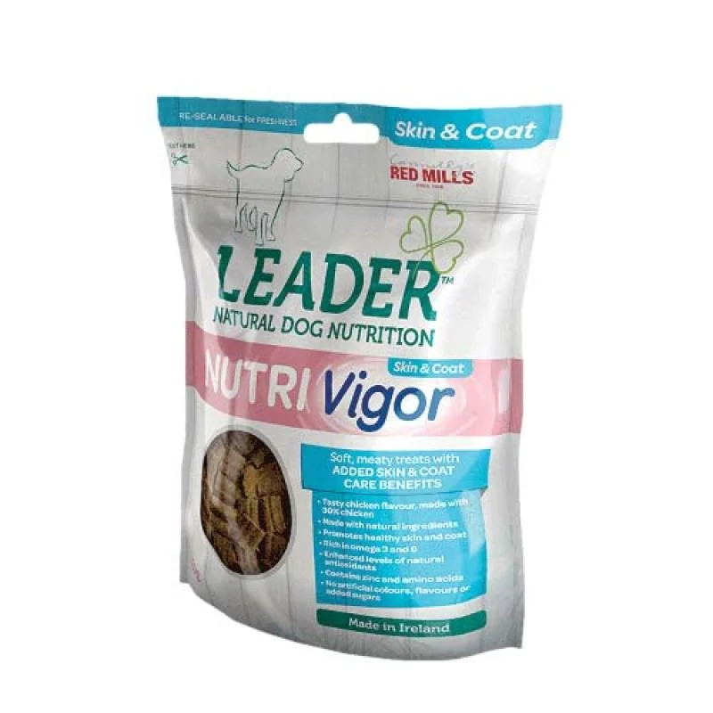 LEADER Nutri-Vigor Skin Care - Chicken 130g pochoutka pro psy s kuřecím masem pro zdr