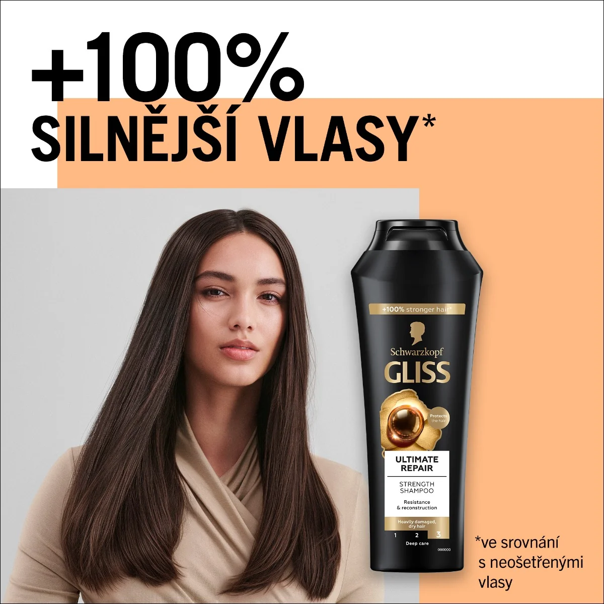 Gliss Ultimate Repair regenerační šampon 400 ml