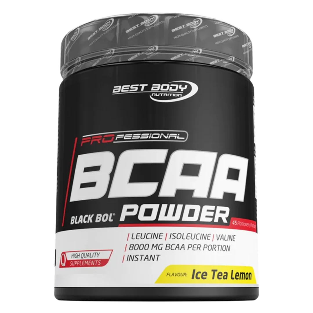 Best Body Professional BCAA powder 450g - ledový citronový čaj