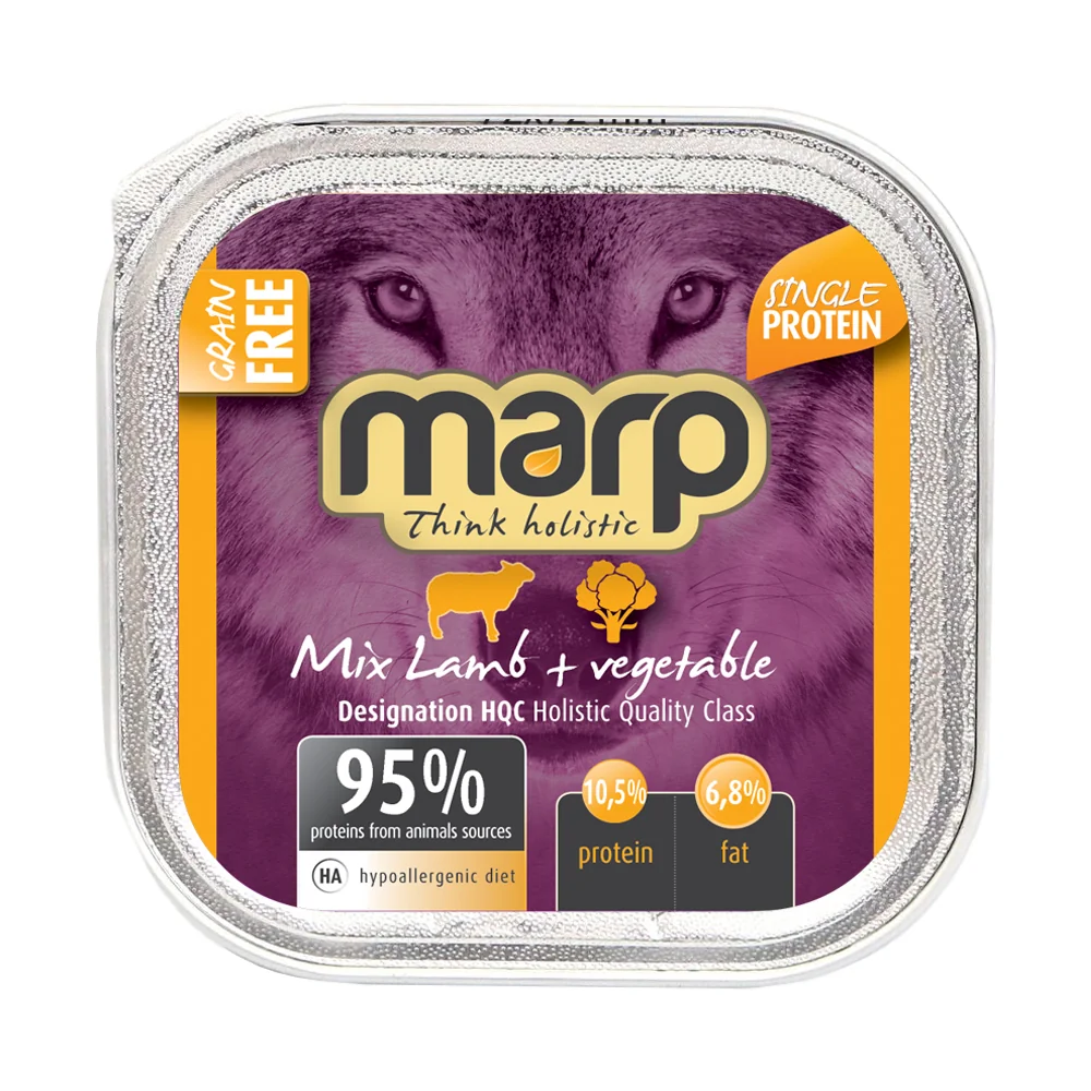 Marp Holistic Mix Vanička jehně+zelenina krmivo pro psy 100 g