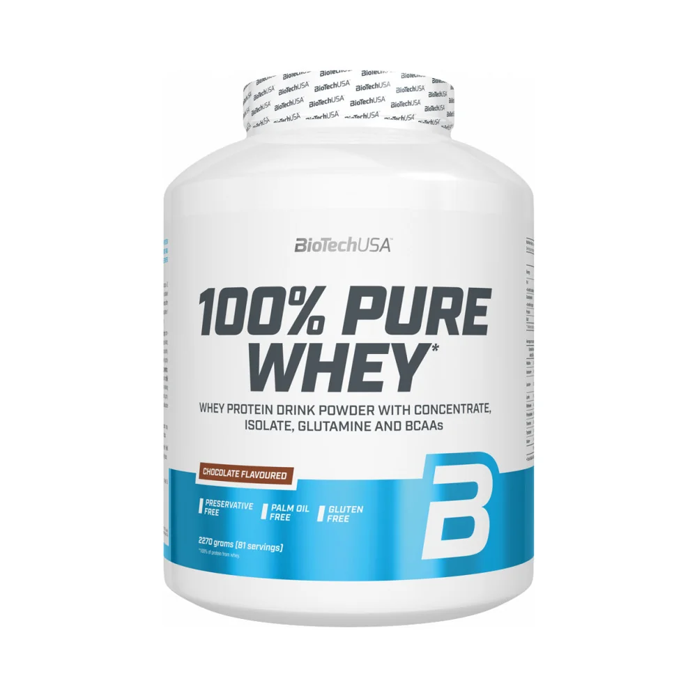 BioTech USA 100% Pure Whey 2270g - mléčná rýže