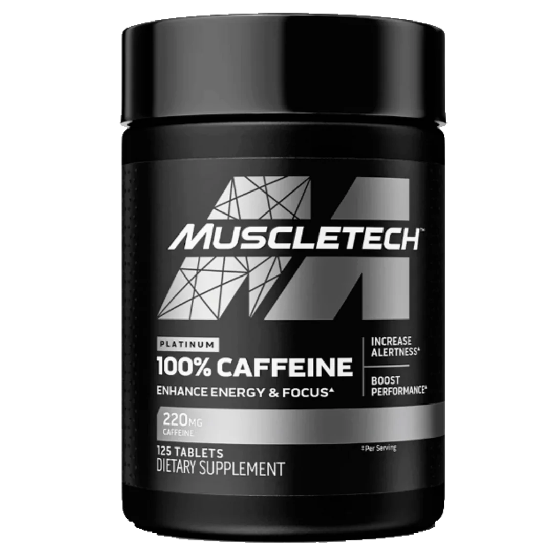 MuscleTech 100% Caffeine - 125 tablet