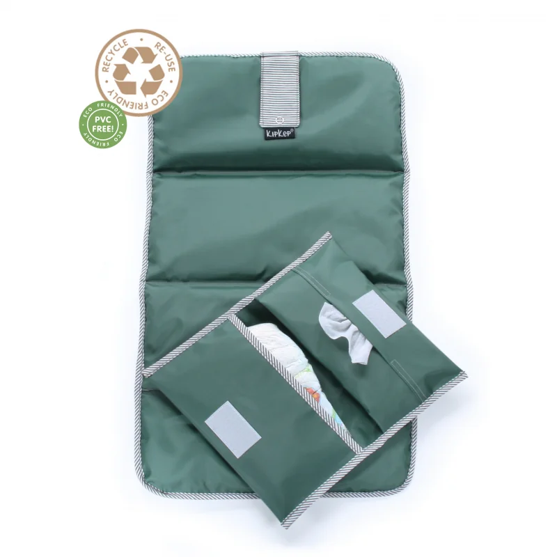 KipKep přebalovací set NAPPER COMBI-SET Calming Green (bavlna) 