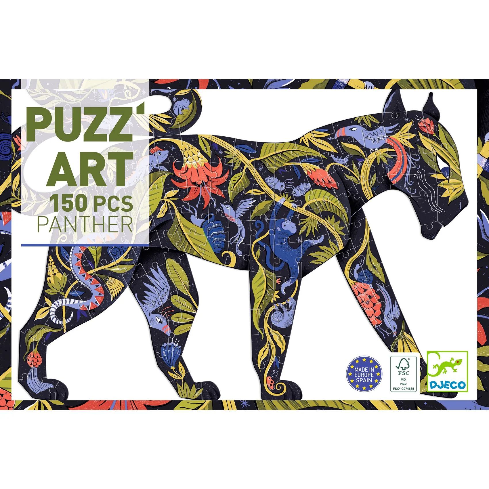 Djeco Puzzle Panter - 150 pcs