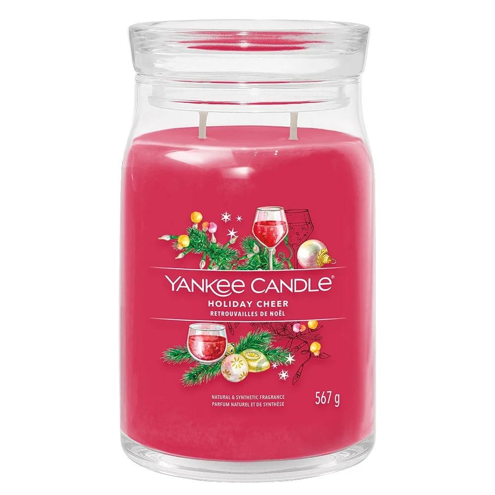 Yankee Candle Vonná svíčka Holiday Cheer 2 knoty 567 g