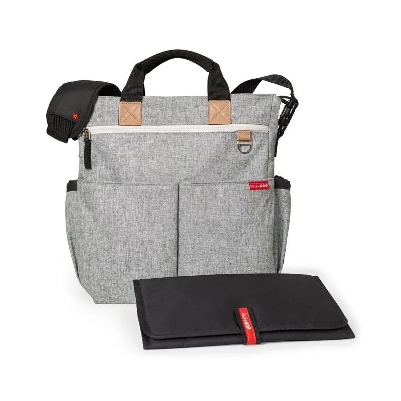 SKIP HOP Taška přebalovací Duo Signature grey melange 