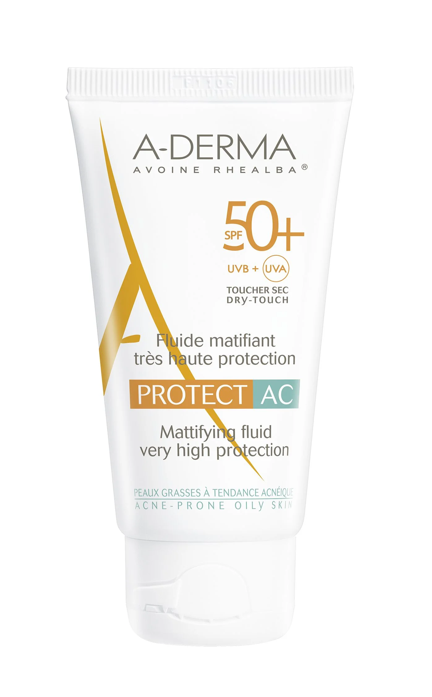 A-Derma AC SPF50+ zmatňující fluid 40 ml