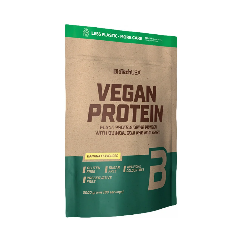 BioTech USA Vegan Protein 2000g - vanilková sušenka